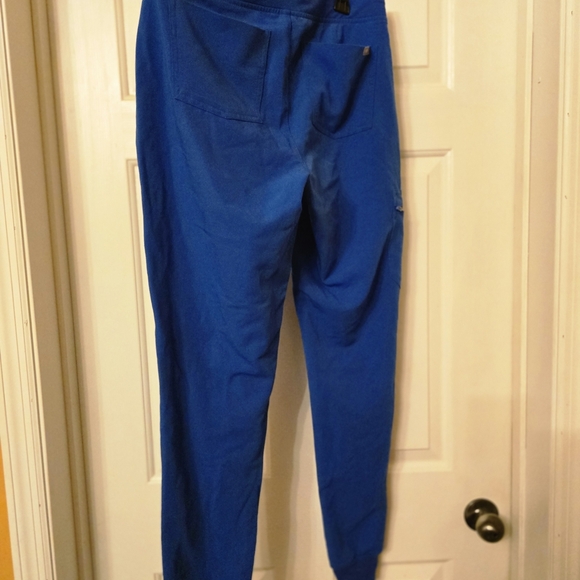 Figs Womens Vibrant Blue Scrub Joggers - Picture 2 of 10